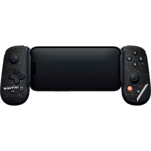 NFL Baltimore Ravens - Alternate Distressed Backbone One for iPhone Game Controller Skin